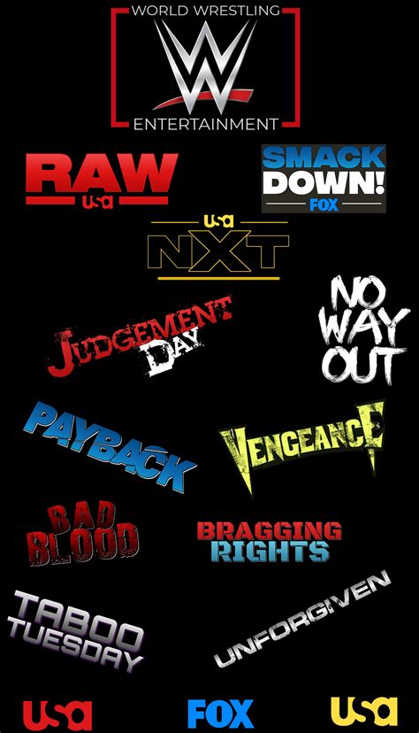 wwe custom ppv logos|WWE PPV Logo